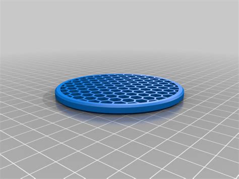 Archivo 3D gratis Posavasos y portavasos hexagonales básicosModelo de