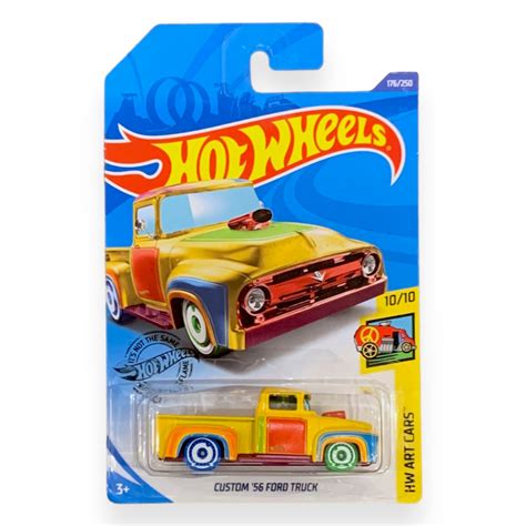 Miniatura Caminhonete Hot Wheels Custom Ford Truck TH T Hunt HW