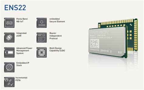 Gemalto propose un module radio NB IoT de 28 x 19 mm avec eSIM intégrée