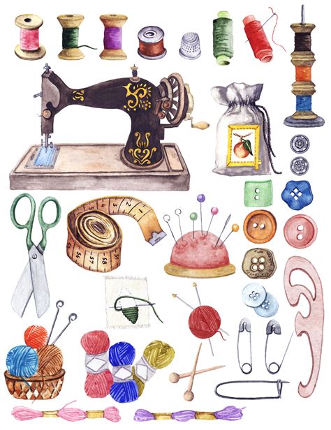 Sewing Box Clipart