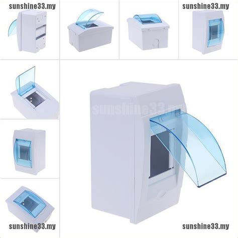 Ways Plastic Distribution Box For Circuit Breaker Indoor On The