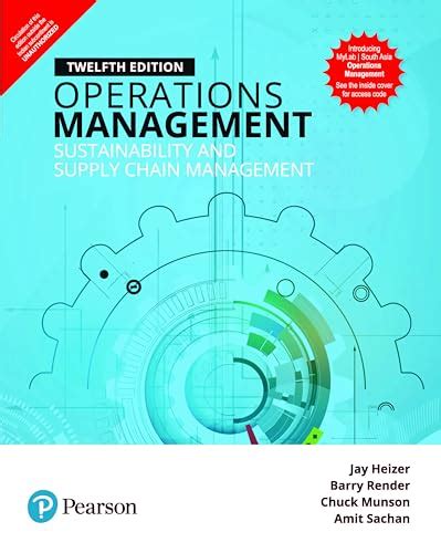 Operations Management Sustainability Supply Chain De Jay Render Barry