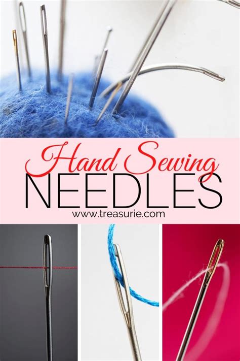 Types of Hand Sewing Needles & Sizes Ultimate Guide | TREASURIE