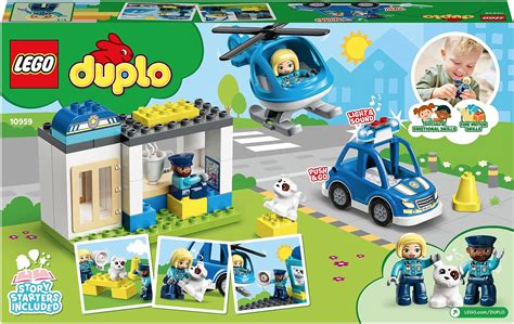 Klocki LEGO DUPLO Posterunek Policji I Helikopter 10959 Sklep Dla