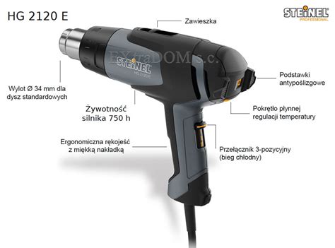 Opalarka Steinel Hg E Profesjonalna Z Regulacj Temperatury W