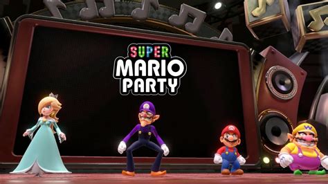 Super Mario Party Sound Stage Rosalina Waluigi Mario And Wario Switch