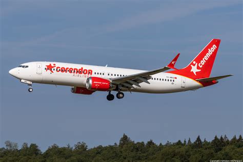 Corendon Airlines Boeing 737 8 MAX TC MKS Photo 518882 NetAirspace