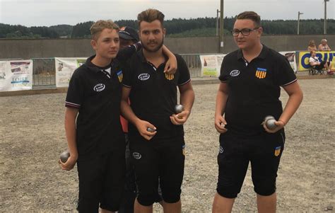 Pétanque National Jeunes à usson en forez Du suspense à tous les étages