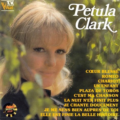 Je Chante Magazine Advert Petula Clark Tv Album Covers Disco