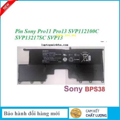 Pin laptop Sony VGP BPS37 chất lượng tốt bảo hành dài