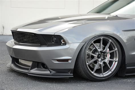 Ford Mustang S197 Grey Forgeline Ga1r Wheel Front