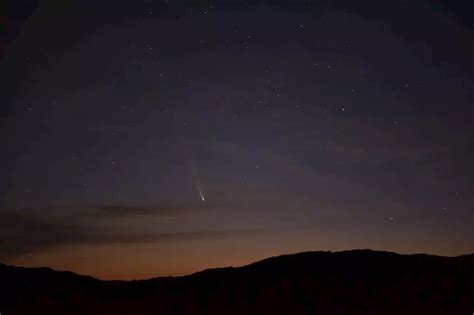 Este Cometa Pode Ser Visto J Este S Bado E S Volta A Passar Pela