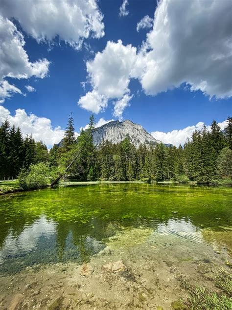 Green Lake Austria Stock Photo Image Of Green Water 183776002