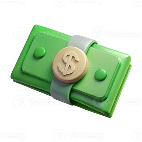 serene vintage A single dollar bill, folded, high resolution 59124662 PNG