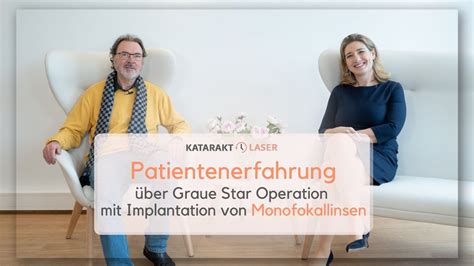 Patientenerfahrung über Graue Star Operation mit Implantation von