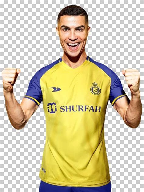 Cristiano Ronaldo Al Nassr FC Render High Quality PNG Image