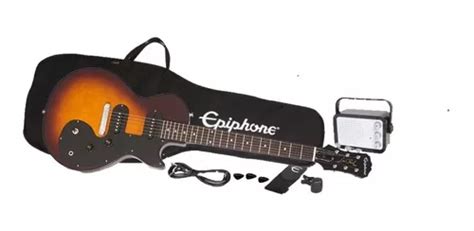 Paquete Epiphone Les Paul Starter Mini Ampli Sunburst