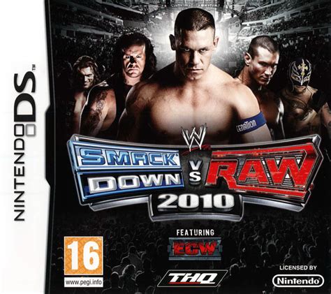 WWE Smackdown Vs Raw 2010 Sur Nintendo DS Jeuxvideo