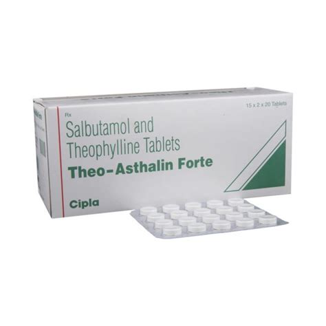 Theo Asthalin Forte Salbutamoltheophylline 1 Pharmacy In The Us