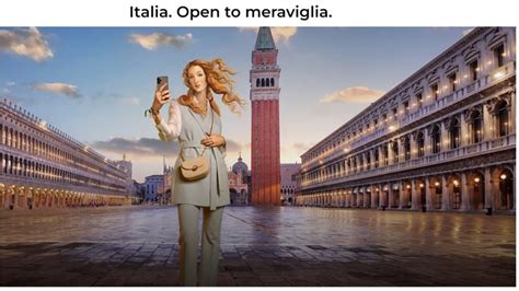 La Venere di Botticelli influencer da pubblicità per Vendere lItalia