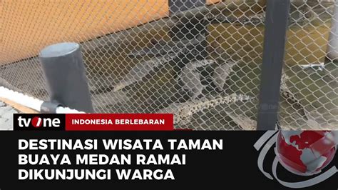 Lebaran Hari Kedua Taman Buaya Asam Kumbang Jadi Destinasi Wisata