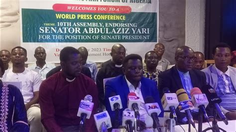 10th Nass Northern Christians Endorse Yaris Aspirant Say Ex Gov Fit