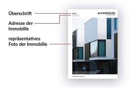 Das Perfekte Expose F R Immobilien Kampmeyer