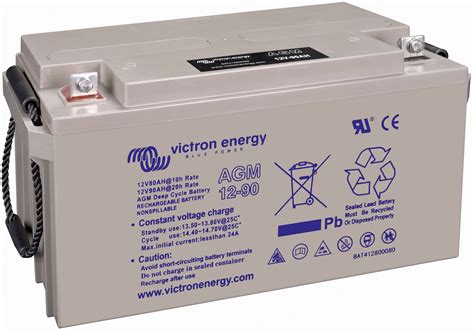 Batterie Solaire AGM 90Ah 12V Étanche Victron Energy