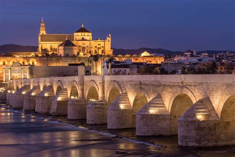 Cordoba Bridge At Night Cordoba Spain Brad Hammonds Flickr