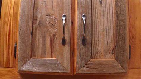 How To Build Rustic Barnwood Kitchen Cabinet Doors Tips And Tricks