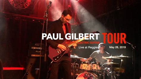 Paul Gilbert Live At Reggies May 28 2019 Youtube