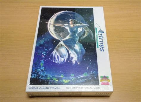 【未使用】kagaya アルテミス Artemis 光る ジグソーパズル 1000ピース 新品 未開封 やのまんの落札情報詳細 ヤフオク