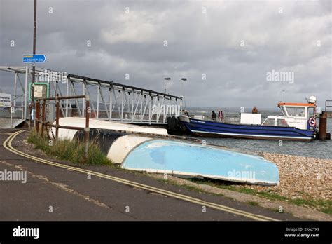 General Views Of The Hayling Island Ferry In Portsmouth Hampshire Uk