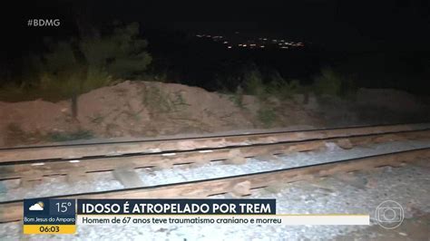 Idoso Morre Atropelado Por Trem Em Santa Luzia Na Grande BH Minas