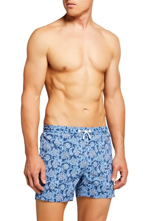 Onia Men S Calder 6 Swim Trunks Neiman Marcus