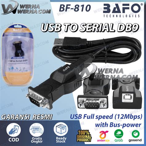 BAFO KABEL USB TO SERIAL DB9 RS232 BF 810 Lazada Indonesia