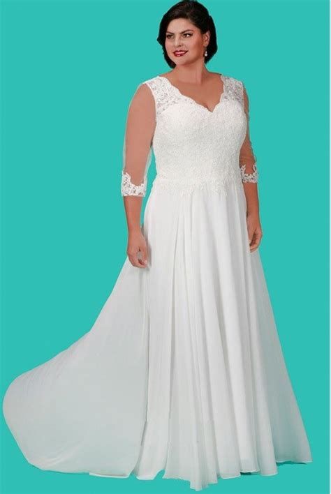 French Novelty Sydneys Closet Sc5207 Lace Plus Size Wedding Gown