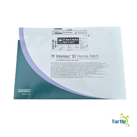 New Bard 5950090 Bard Ventrio St Hernia Patch Self Expanding Permanent