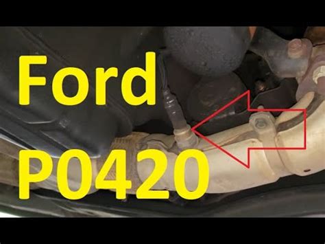 Causes And Fixes Ford P Code Catalyst System Efficiency Below