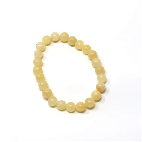 Aragonite Bracelet Mm Crystalis Crystals Shop