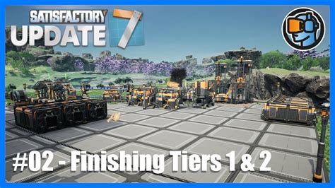 Completing Tiers Plus Space Elevator Let S Play Satisfactory