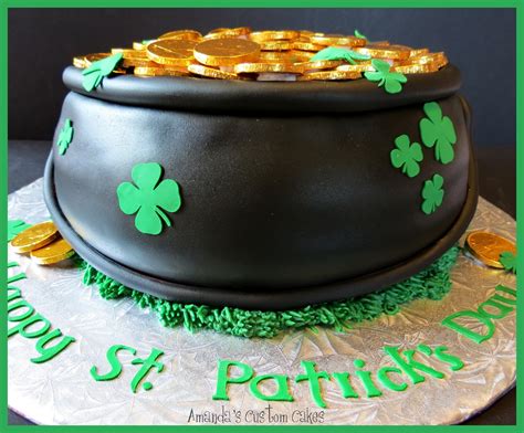 Amanda S Custom Cakes Pot Of Gold Cake