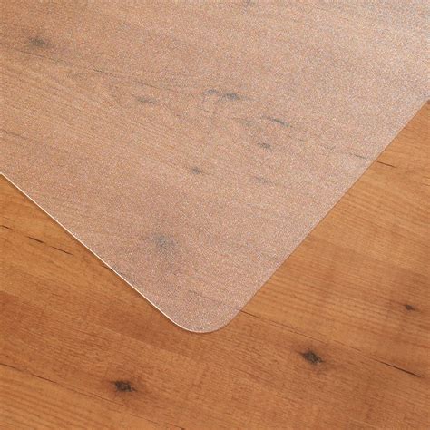 FLOORTEX Traditional Lip Chair Mat, Clear, For Laminate, Wood, Tile ...