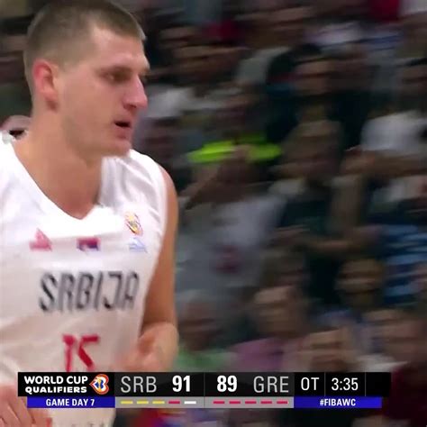 FIBA Basketball World Cup On Twitter Jokic Giannis Going At Each