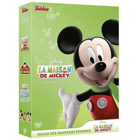 Disney Classiques Coffret Dvd La Maison De Mickey Mickey Et Donald