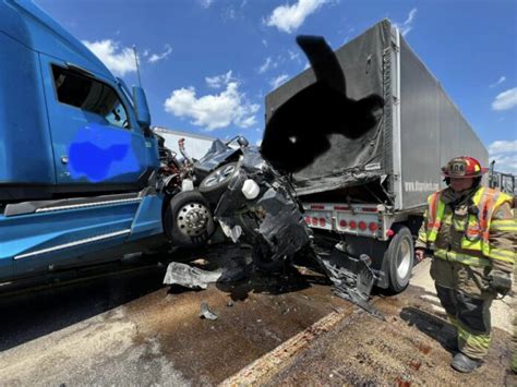 This 8 Vehicle Pileup Was The Third In The Same I 70 Construction Zone In Three Days