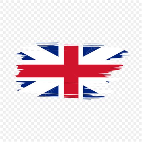 United Kingdom Flag Vector Hd Images, United Kingdom Brush Stroke Flag ...