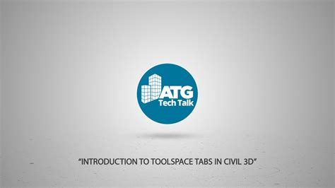 Introduction To Toolspace Tabs In Civil 3d Youtube