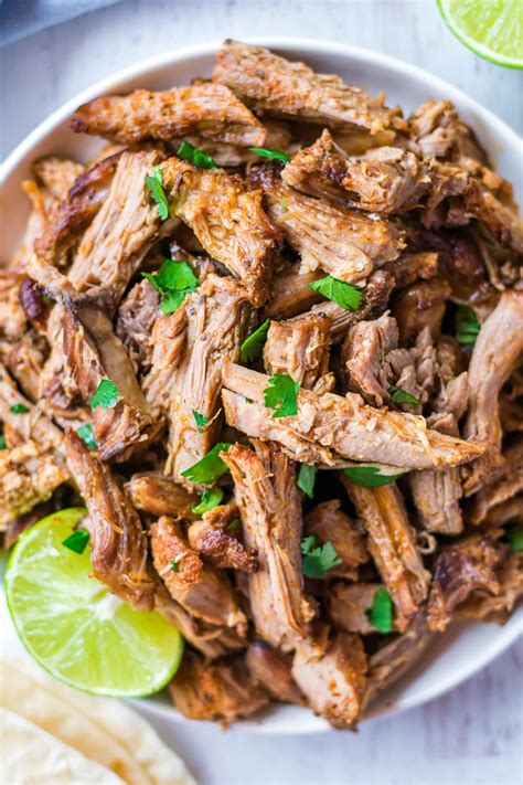 Slow Cooker Pork Carnitas Easy Crispy Prep In 5 Min Healthy Recipe