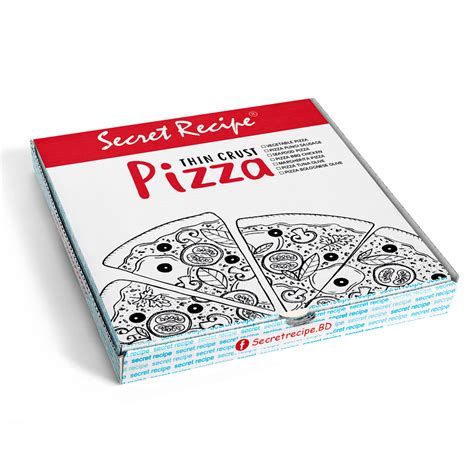 Secret Recipe Pizza Box Packaging - Repack Packaging